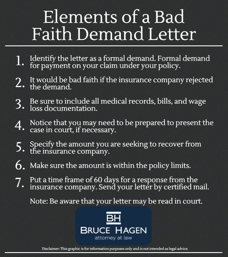 How To Write A Bad Faith Demand Letter